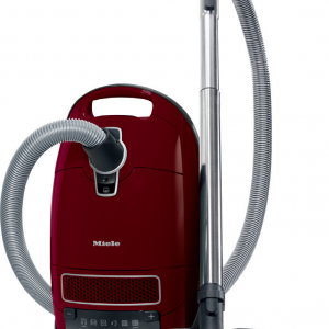 Miele Complete C3 SoftCarpet PowerLine Tayberry Red Canister Vacuum German Made