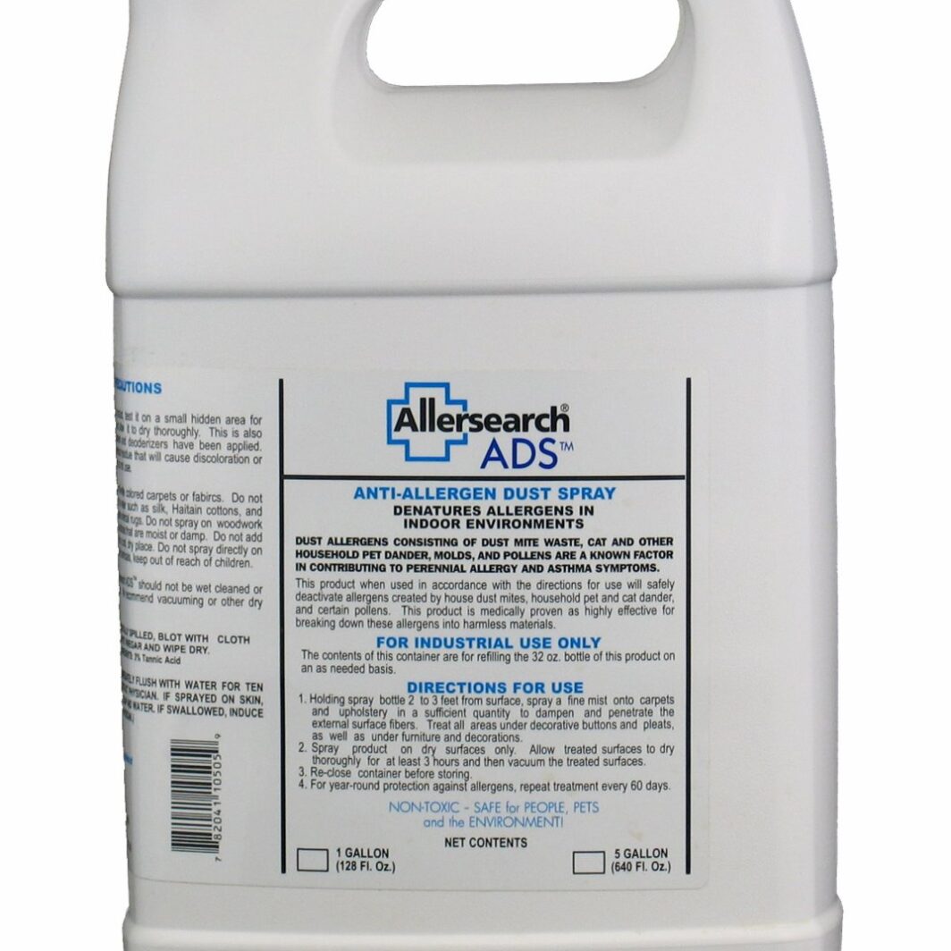 Allersearch ADS Anti Allergen Dust Spray Gallon