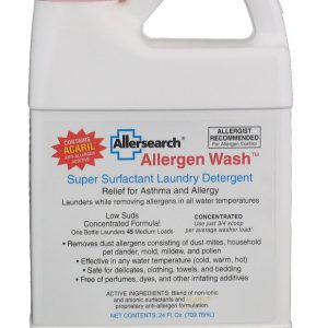 Allersearch Allergen Wash Laundry Detergent 24oz.