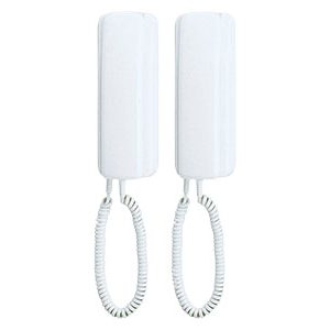 Aiphone AT-406 White Handset-to-Handset Intercom System