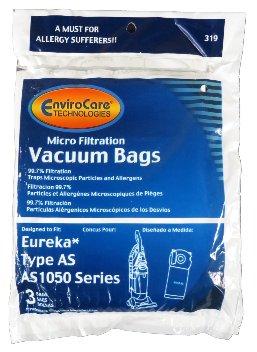 Eureka AS Bags - 3 Pack
