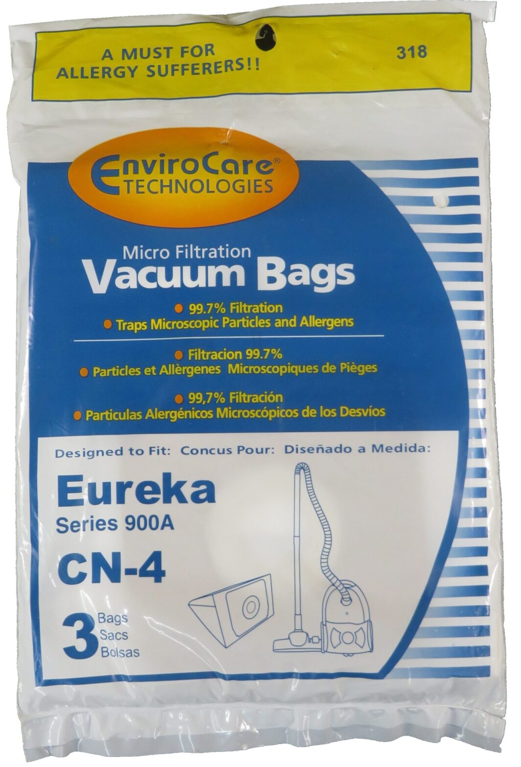 Eureka CN-4 Bags - 3 Pack