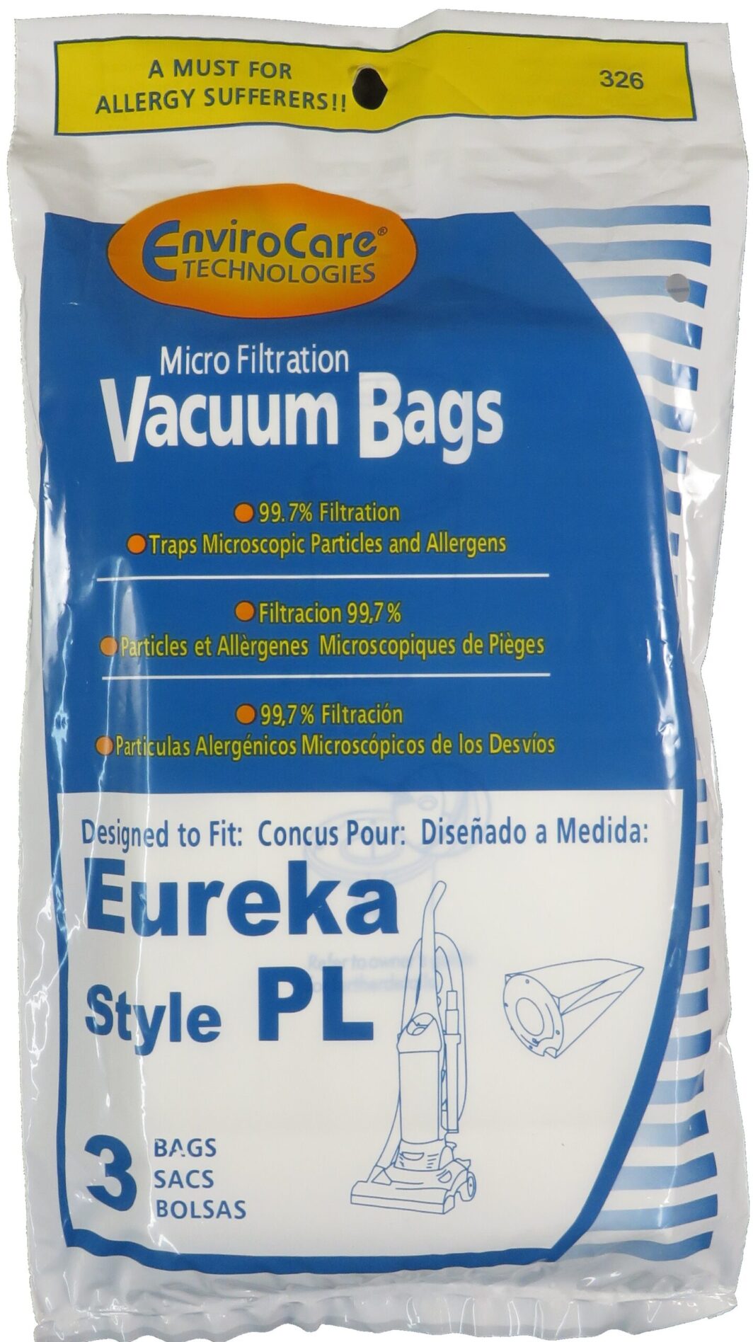 Eureka PL Bags - 3 Pack #62389A