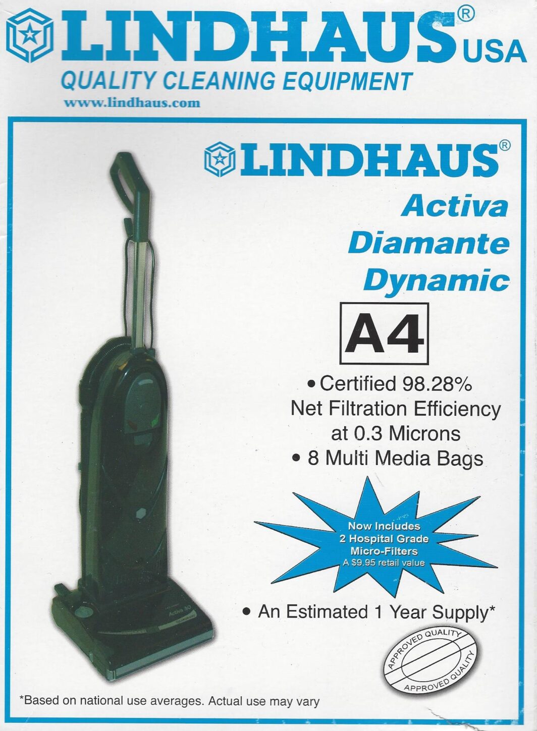 Lindhaus A4 Media Bags