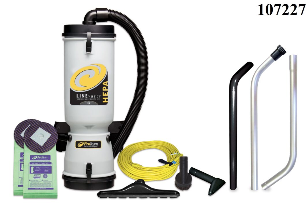 Pro-Team LineVacer ULPA Commercial Backpack Vacuum