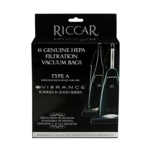 Riccar Type A Vibrance HEPA Vacuum Bags - 6 Pack #RAH-6