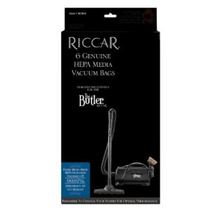 Riccar Type O HEPA Vacuum Bags - 6 Pack #ROH-6