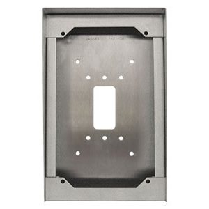 Aiphone SBX-AXDVF Stainless Steel Surface Mount Box