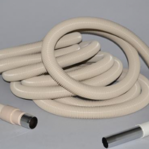 Central Vacuum 50ft Crush Proof Non-Electric Hose with Standard Ends