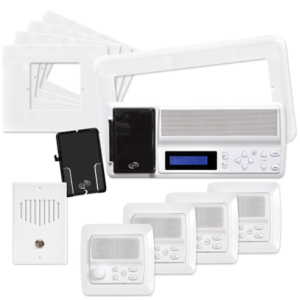 IntraSonic RETRO-MH4PAC Horizontal Standard Package in White