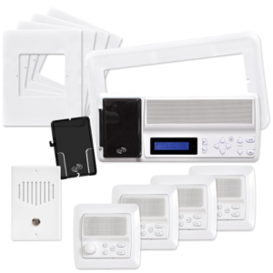 IntraSonic RETRO-MV4PAC Vertical Standard Package in White