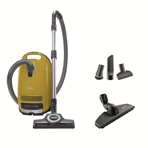 Miele Complete C3 Calima Yellow Canister Vacuum German Made